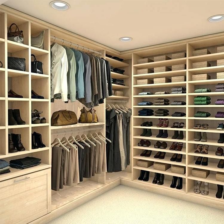 Modern Design Simple Style Bedroom Walk-in Closets