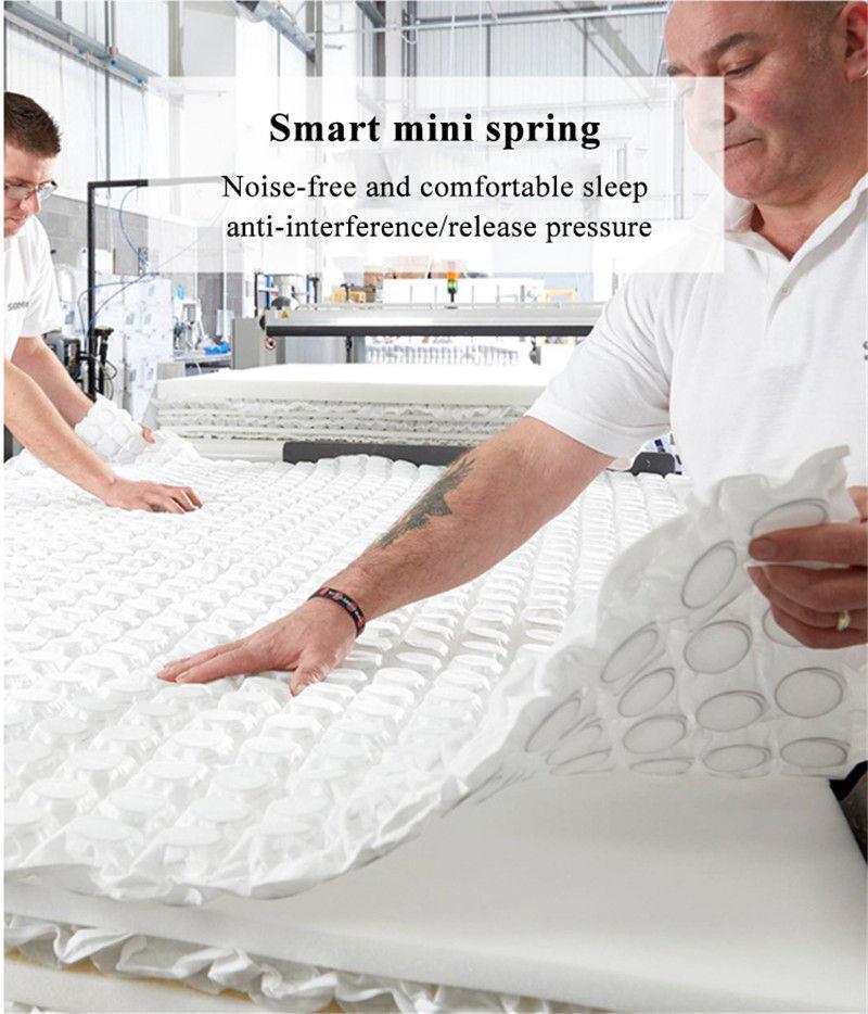 Hotel Innerspring Mattress Latex Layer Vacuum Compressed for Double Bed