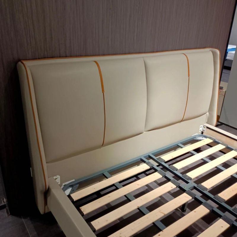 European Style Bed Wooden Bed High Density Foam Popular Bed