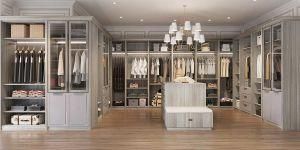 Luxury Grey Melamine Walk in Closet