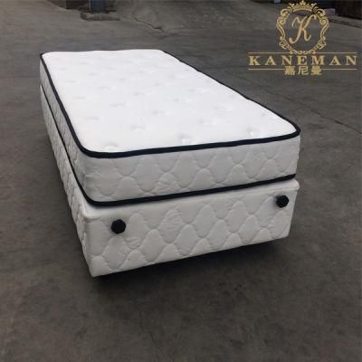 Cheap Price Fire Proof Bonnell Spring Mattress and Bed Base for Hotel and School Dormitory