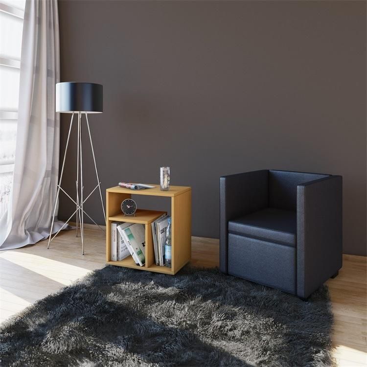 Novel Design Wood Nightstand with Cells