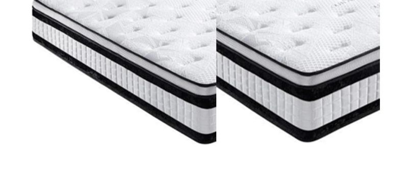 Lifestyle Top Rolled up King Orthopedic Foam Pocket Spring Mattress