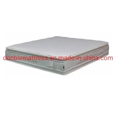 Pillow Top Spring Pocket Mattress, Bedding Mattress, Mattress for Adults
