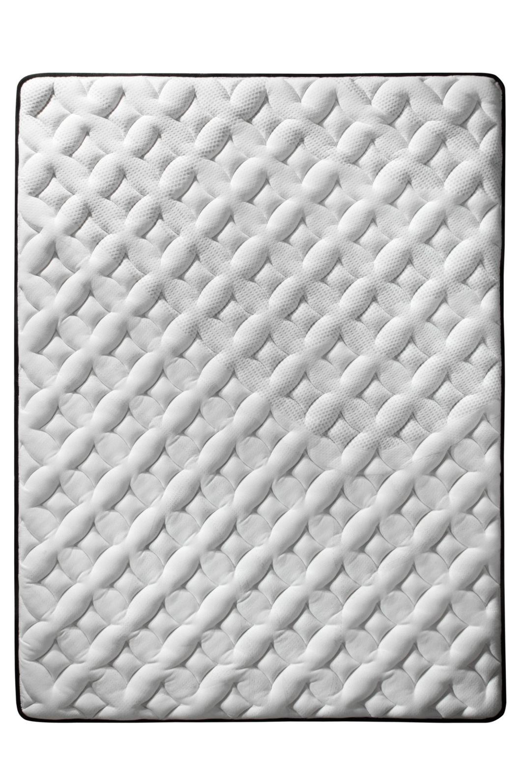 Home Furniture Bed Mattress Queen Size Pocket Spring Foam Mattress in a Box From Chinese Factory