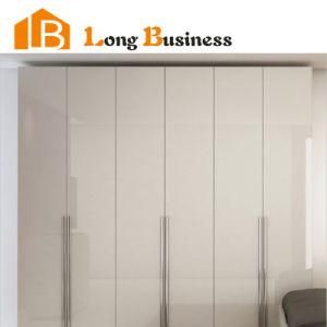 Hot Selling Interior Furniture Corner Home Lacquer Wardrobe