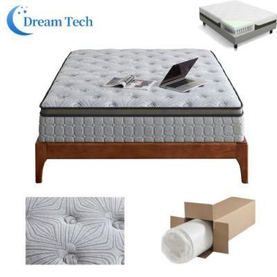 Manufacturers in China Wholesale High Quality Compression Pocket Spring Memory Foam Mattress