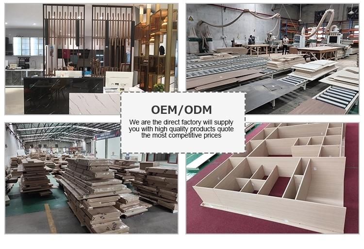 Guang Dong Foshan Fashionable Modern Open Walk-in Closet Wardrobe Custom Made