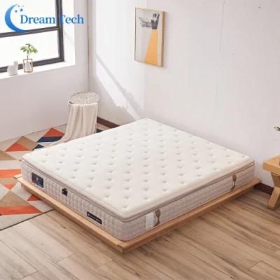 OEM Design Home Hotel Dormitary Bedroom Furniture Memory Foam Pocket Spring Rolled Packing Mattress in Box