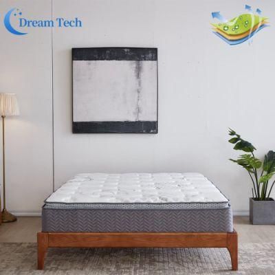 High Quality China Mattress Factory Manufactory Vacuum Roll in Box Memory Foam Pocket Spring Mattress