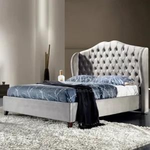 Golden Supplier Single Size Bed with Fabric