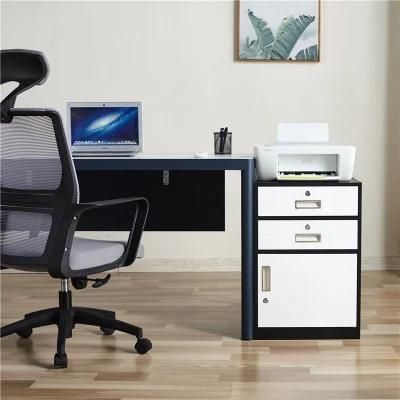2 Drawer File Cabinet Metal Side Cabinet with Drawers Storage Cabinet with One Door