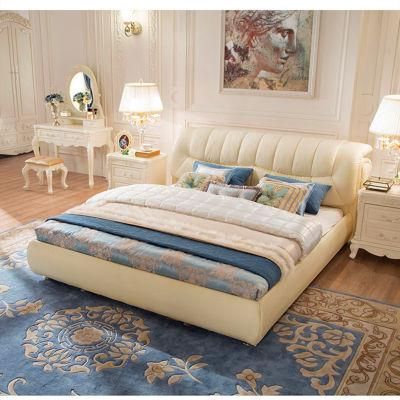 French Style Contracted Double King Bed 0174-2