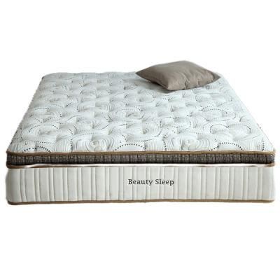 OEM Customized Euro Quality Kind Queen Size Pocket Spring Mattress Bed Mattress in a Roll
