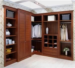 Foshan Apartment Bedroom Furniture Custom Walk in Wardrobe Closet