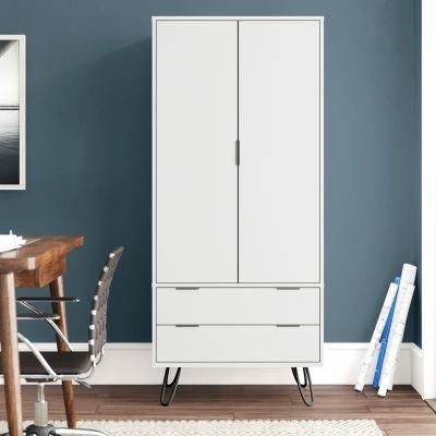 Modern Home Furniture Wooden Storage Cabinet Bedroom Clothes Wardrobe