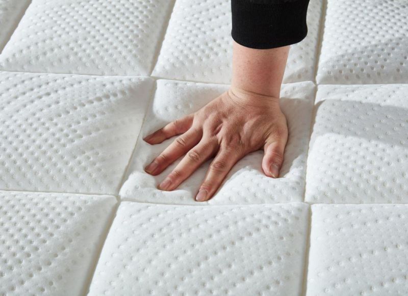 Compressed Wholesale Double King Size Memory Foam Pocket Spring Bed Mattress
