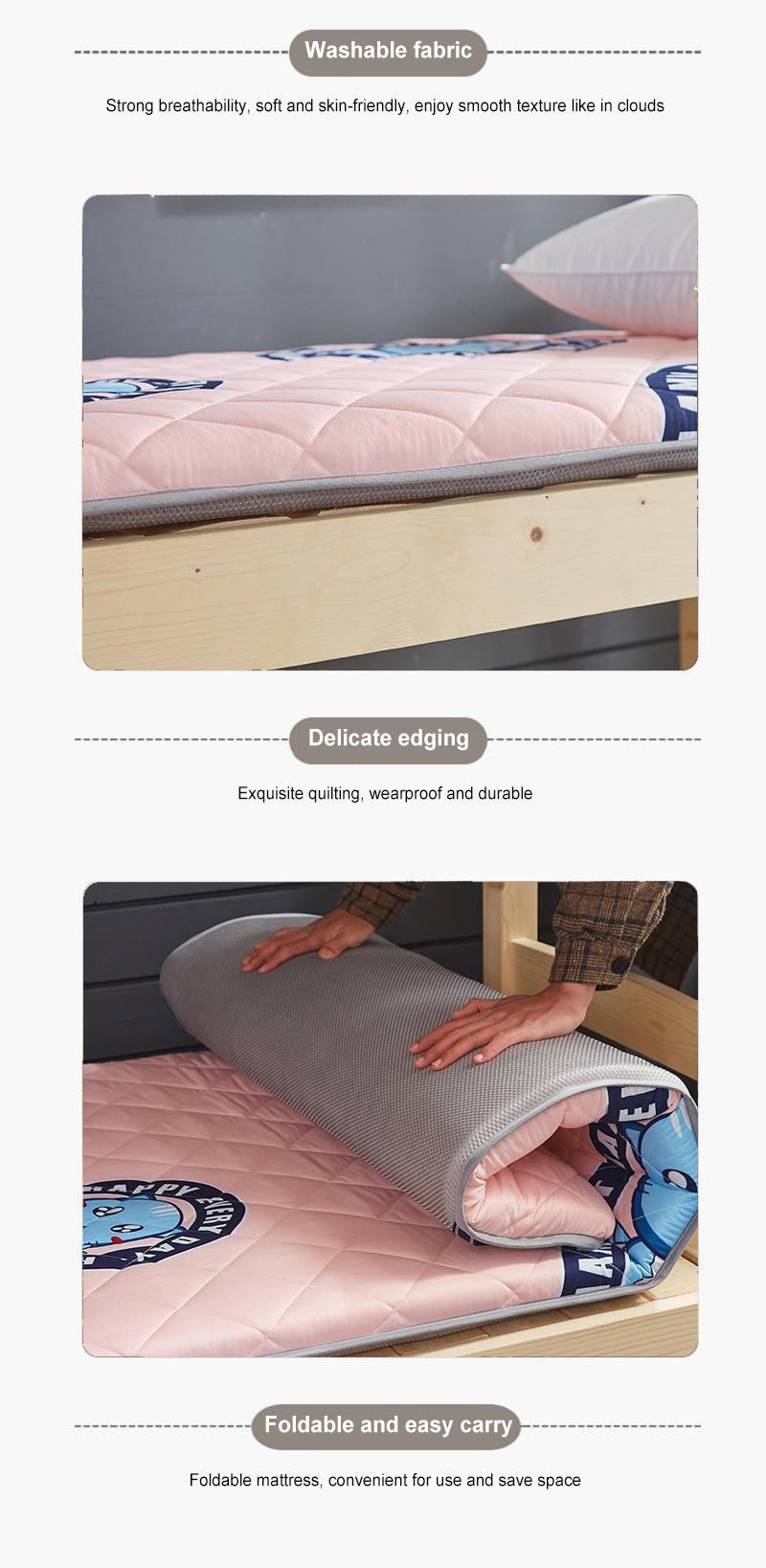 Troops Bunk Bed Mattress Multi-Purpose Soft Thin Soft 72*84 Inch