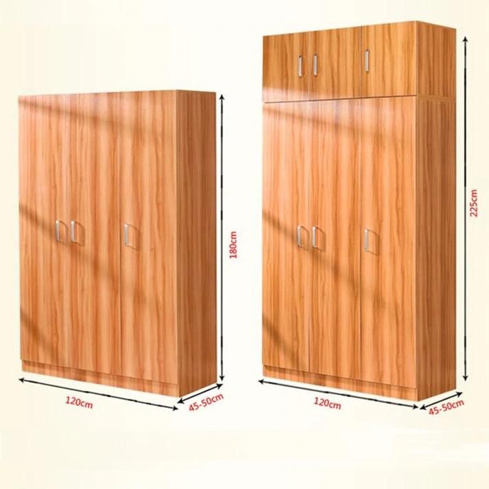 Simple Wood Modern Assembling Wardrobe