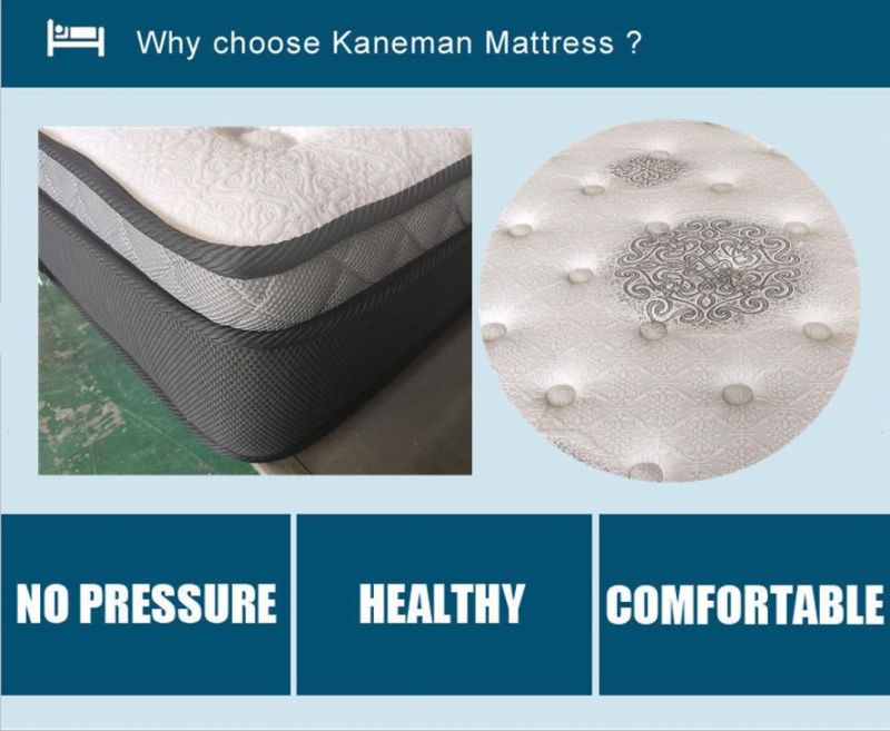 Hotel Mattress Bonnell Spring Mattress Customized Roll Packed Mattress