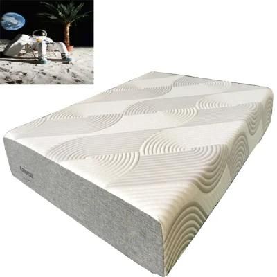 Luxury Cool Gel memory Foam Mattress Roll in Color Box Medium Firm and Medium Soft