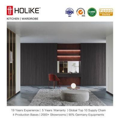 Wooden Clothes Closet Modern Bedroom Furniture Walk in Wardrobe Luxury