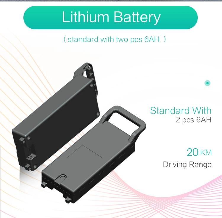 Factory Produces Four Wheel Lithium Battery Electric Scooters with CE and FDA