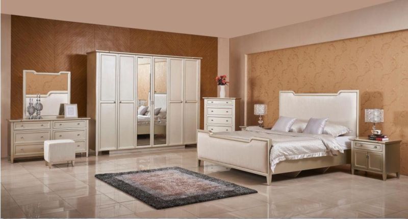 Chinese Supplier Classic Design King Size Bed Bedroom Furniture