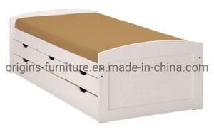 Wooden Bed 3FT Single Day Bed with Pull out Under Bed Storage Bed