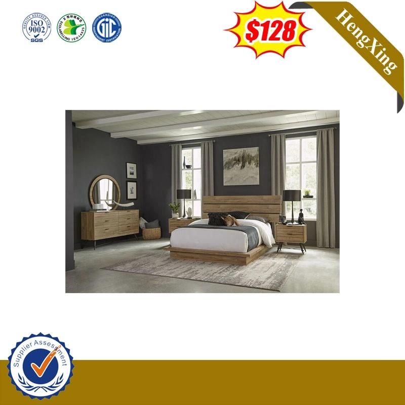2020 Hot Sell Nordic Wall Bed Wooden Beds Double King Size Bedroom Furniture