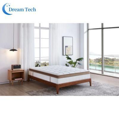 Chinese Wholesale Hotel Home Modern Bedroom Furniture Comfort High Density Memory Foam Super Pocket Spring Bed Mattress (LZN1952G9)