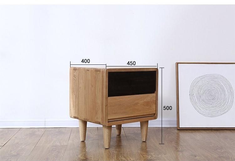 Furniture Modern Furniture Cabinet Home Furniture Bedroom Furniture Antique Safe Large Oak Bedroom Nightstand Bedside Cabinet with Drawers Storage