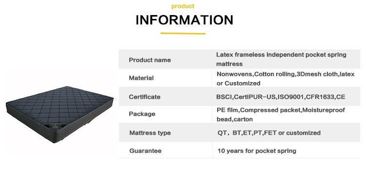 2020 Made in China Home Furniture Bed Furniture Mattress