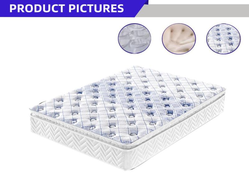 Hotel Bedroom Furniture Natural Latex Memory Foam Pocket Spring Mattress