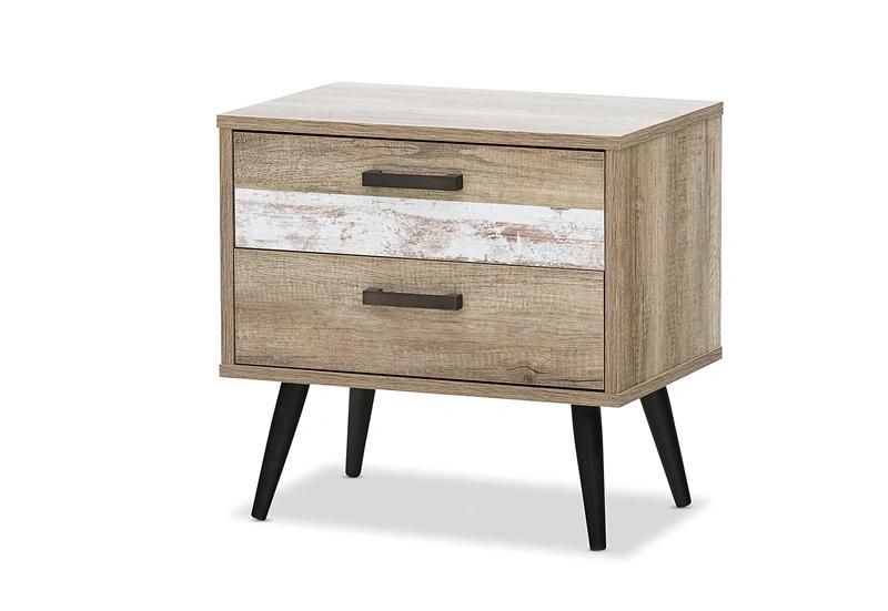 Modern Design Factory Price Modern Elegant Small MDF Nightstand