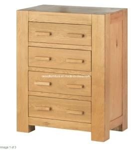 Solid Oak 4 Chest of Drawers