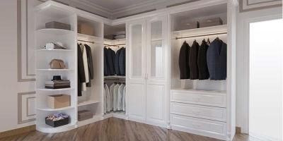 Oppein Hot Selling Fancy MDF Bedroom Wall Wardrobe Design