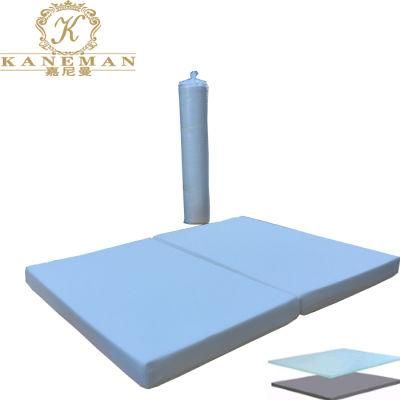Roll Compress Mattress in Handbag or Carton Box with PU Foam and Memory Foam