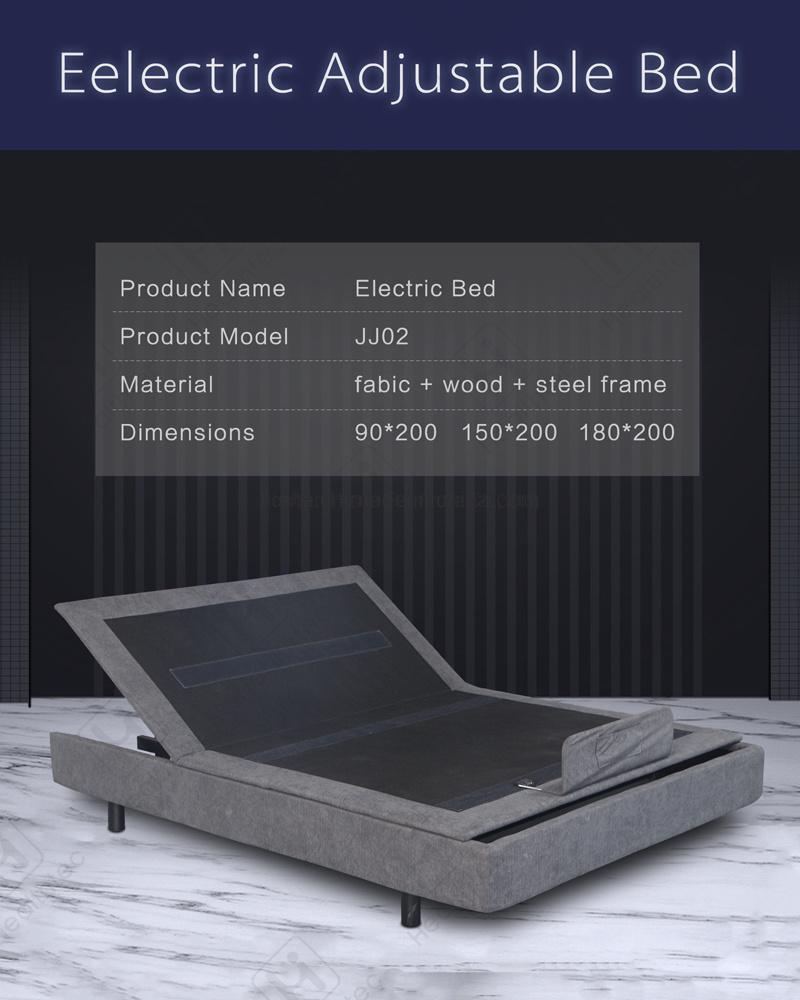 Wall Hugger Styel Healthec Electric Bed Fixed The Headboard