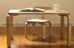 Wooden Children Desk and Stool Chair