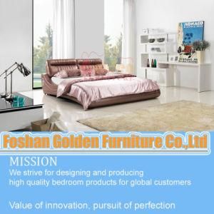 Popular Design Soft Leathe Bed with iPhone and Music Box (G963#)