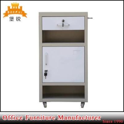 Hospital Medical Stainless Steel Top and Base Bedside Locker Jas-109