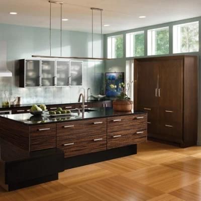 China Factory Modern Melamine Wood Furniture Lacquer Kitchen Cabinets