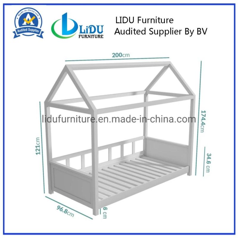 Kids Bedroom Kids Furniture Solid Hardwood Twin Bunk Bed