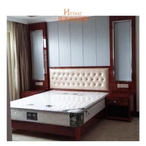 Rosewood Tall Wall Fabric Upholstered King Headboard