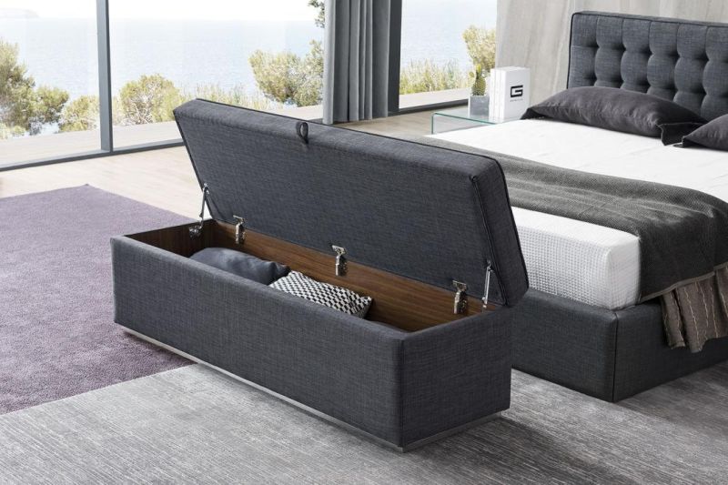 Commercial Furniture Modern Furniture Storage Bench Ottoman with Buttons GB33