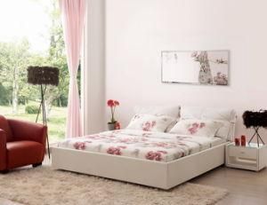 Rustic, Warmly Home Bed, Living Room Leather Bed (GL-07310)