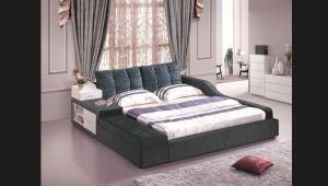 2013 Modern Fabric Soft Bed 658