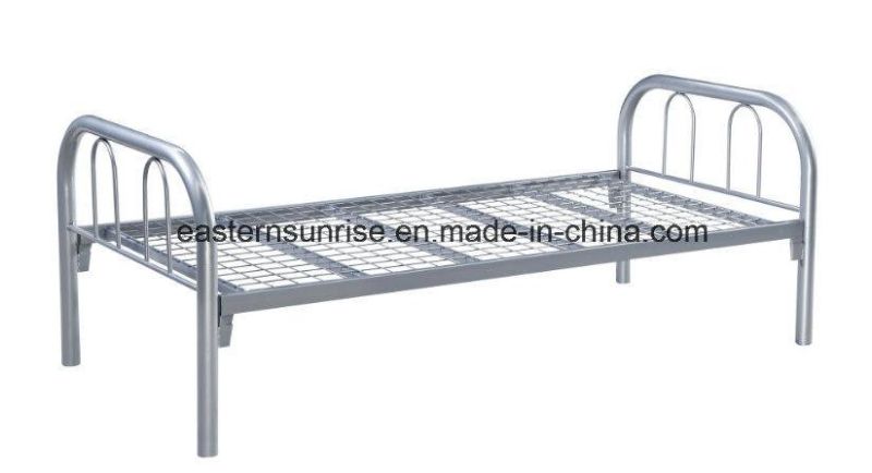 Hot Sale Wholesale Family Bedroom Metal Steel Single Bed Furniture