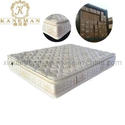 Two Sides Used Luxury Stars Hotel Mattress Rolled Packing in a Box